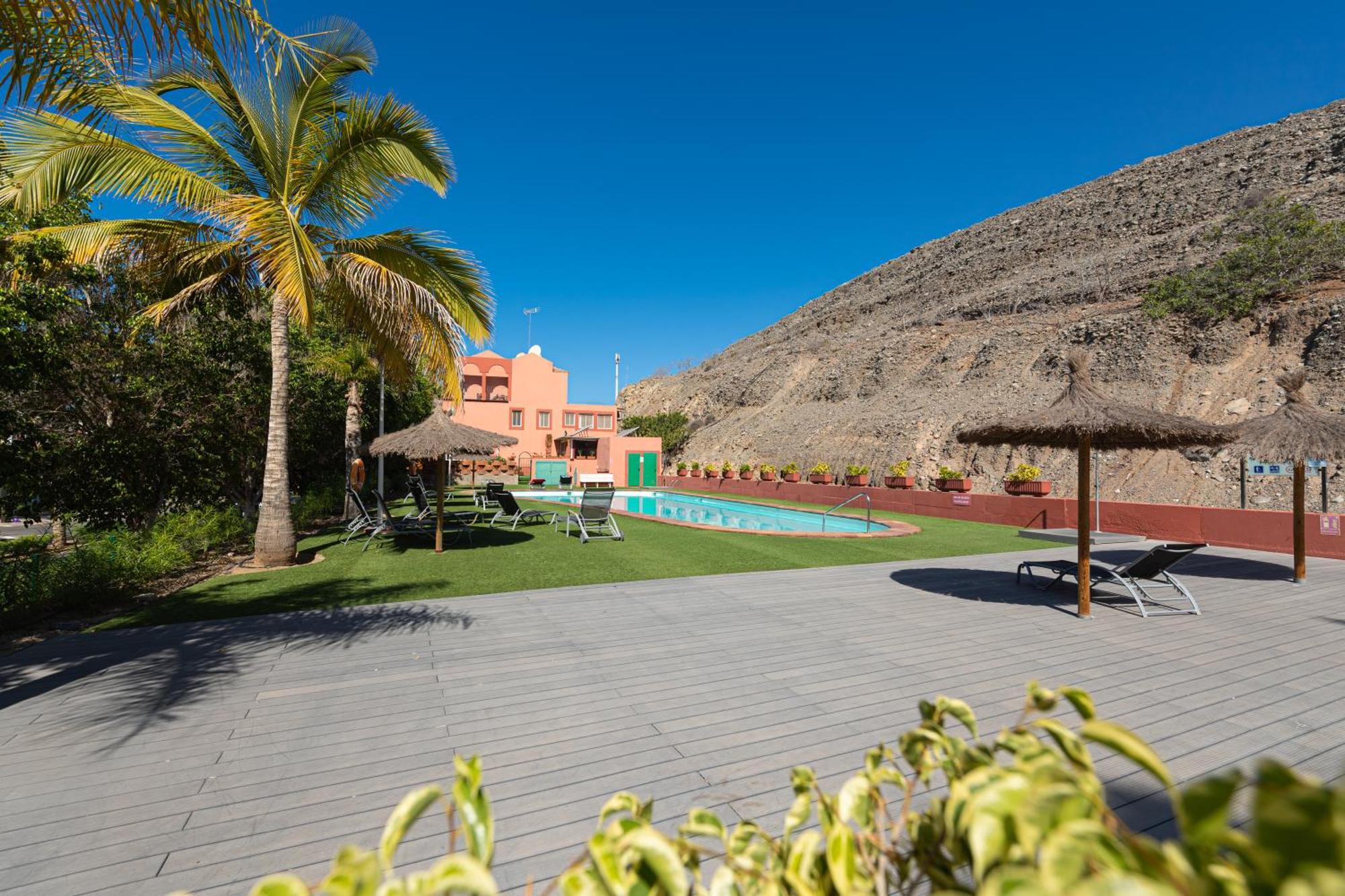 Gran Terraza Con Vistas Al Mar Apartman Pasito Blanco Kültér fotó