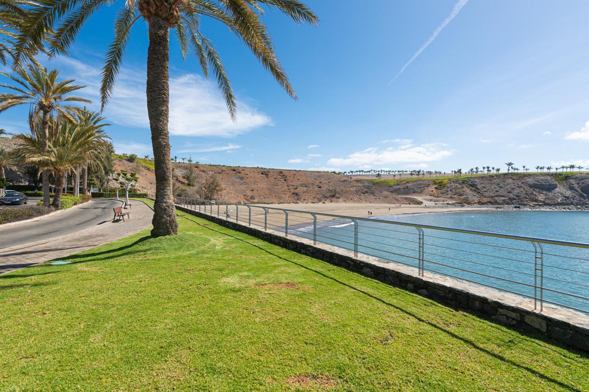 Gran Terraza Con Vistas Al Mar Apartman Pasito Blanco Kültér fotó